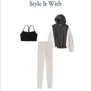 🙅‍♀️SOLD 🙅‍♀️
(NWT) A&F Block-colored grey tone hoodie